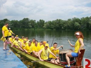 Полтавські «дракони» посіли третє місце у змаганнях з драгонботу