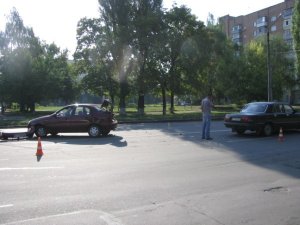 Фото: У Полтаві три машини потрапили в ДТП, не обійшлося без потерпілих