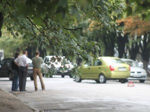 У Полтаві на Великотирнівський сталась ДТП: фото