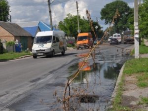 Фото: Нечистоти течуть вулицею Половка у Полтаві (+ фото, карта)