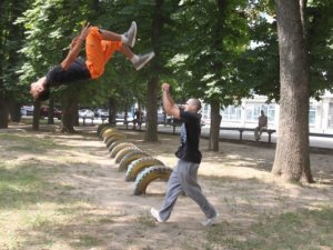 Фото: Відео з Health Fest-2013: воркаутери дивували полтавців технікою та силою