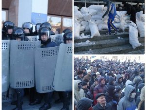 Фото: Прес-секретар полтавської міліції пояснив ВВС, чому силовики пустили в облраду мітингувальників