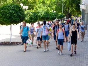 Полтавці влаштували бійку подушками (фото)