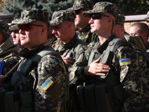 З Полтави в АТО відправили бійців. Фоторепортаж