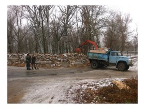 У Кобеляках демонтували військовий блокпост