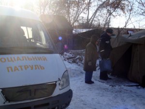 Фото: На Полтавщині в період сильних морозів запрацювали соціальні патрулі