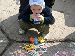 У Полтаві проходить акція «Діти за мир!» (фото)