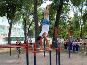 У Полтаві пройшли змагання з воркауту