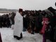 Фото: На Водохреще в Ковалівці роздавали безкоштовні вареники та співали народних пісень