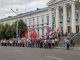 Фото: Більше сотні полтавців мітингували проти підвищення цін на проїзд (фоторепортаж)