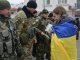 Фото: З Полтави в зону АТО провели зведений загін поліції (фото)